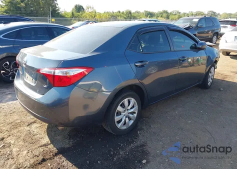 2016 Toyota Corolla Le z USA, uszkodzony, nr VIN 2T1BURHE3GC688965